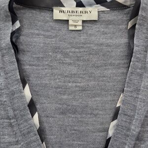 Burberry Gray Women's Cardigan
